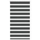 vidaXL zebrafüggönnyel fekete szövetszélesség 65,9 cm poliészter