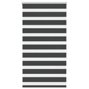 vidaXL zebrafüggönnyel fekete szövetszélesség 70,9 cm poliészter