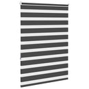 vidaXL zebrafüggönnyel fekete szövetszélesség 95,9 cm poliészter