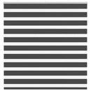 vidaXL zebrafüggönnyel fekete szövetszélesség 145,9 cm poliészter