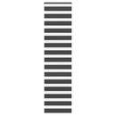 vidaXL zebrafüggönnyel fekete szövetszélesség 55,9 cm poliészter