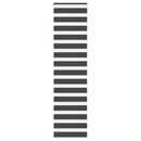 vidaXL zebrafüggönnyel fekete szövetszélesség 60,9 cm poliészter