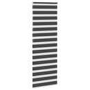 vidaXL zebrafüggönnyel fekete szövetszélesség 80,9 cm poliészter