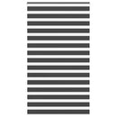 vidaXL zebrafüggönnyel fekete szövetszélesség 115,9 cm poliészter