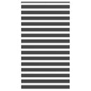 vidaXL zebrafüggönnyel fekete szövetszélesség 120,9 cm poliészter