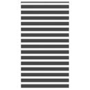vidaXL zebrafüggönnyel fekete szövetszélesség 130,9 cm poliészter