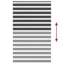 vidaXL zebrafüggönnyel fekete szövetszélesség 140,9 cm poliészter