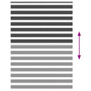 vidaXL zebrafüggönnyel fekete szövetszélesség 160,9 cm poliészter