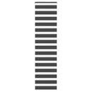 vidaXL zebrafüggönnyel fekete szövetszélesség 45,9 cm poliészter
