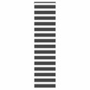 vidaXL zebrafüggönnyel fekete szövetszélesség 50,9 cm poliészter