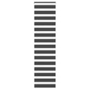 vidaXL zebrafüggönnyel fekete szövetszélesség 60,9 cm poliészter