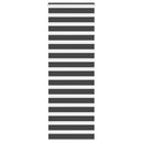 vidaXL zebrafüggönnyel fekete szövetszélesség 75,9 cm poliészter