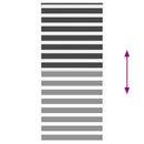 vidaXL zebrafüggönnyel fekete szövetszélesség 95,9 cm poliészter