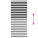 vidaXL zebrafüggönnyel fekete szövetszélesség 105,9 cm poliészter