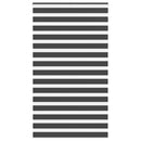 vidaXL zebrafüggönnyel fekete szövetszélesség 120,9 cm poliészter