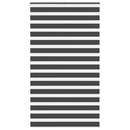 vidaXL zebrafüggönnyel fekete szövetszélesség 130,9 cm poliészter