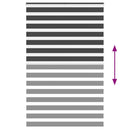 vidaXL zebrafüggönnyel fekete szövetszélesség 140,9 cm poliészter
