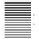 vidaXL zebrafüggönnyel fekete szövetszélesség 150,9 cm poliészter