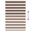vidaXL zebrafüggönnyel barna szövetszélesség 100,9 cm poliészter
