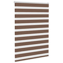 vidaXL zebrafüggönnyel barna szövetszélesség 110,9 cm poliészter
