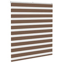 vidaXL zebrafüggönnyel barna szövetszélesség 130,9 cm poliészter