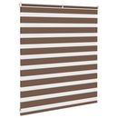 vidaXL zebrafüggönnyel barna szövetszélesség 130,9 cm poliészter