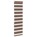 vidaXL zebrafüggönnyel barna szövetszélesség 40,9 cm poliészter