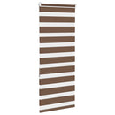 vidaXL zebrafüggönnyel barna szövetszélesség 50,9 cm poliészter