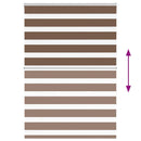vidaXL zebrafüggönnyel barna szövetszélesség 105,9 cm poliészter