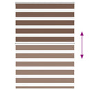 vidaXL zebrafüggönnyel barna szövetszélesség 110,9 cm poliészter