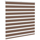 vidaXL zebrafüggönnyel barna szövetszélesség 140,9 cm poliészter