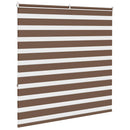 vidaXL zebrafüggönnyel barna szövetszélesség 145,9 cm poliészter