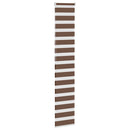 vidaXL zebrafüggönnyel barna szövetszélesség 45,9 cm poliészter