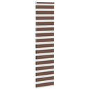 vidaXL zebrafüggönnyel barna szövetszélesség 55,9 cm poliészter
