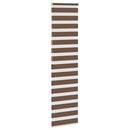 vidaXL zebrafüggönnyel barna szövetszélesség 60,9 cm poliészter