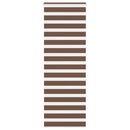 vidaXL zebrafüggönnyel barna szövetszélesség 65,9 cm poliészter