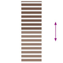 vidaXL zebrafüggönnyel barna szövetszélesség 65,9 cm poliészter