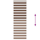 vidaXL zebrafüggönnyel barna szövetszélesség 70,9 cm poliészter