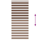 vidaXL zebrafüggönnyel barna szövetszélesség 90,9 cm poliészter
