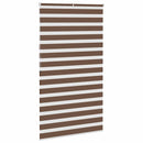 vidaXL zebrafüggönnyel barna szövetszélesség 125,9 cm poliészter