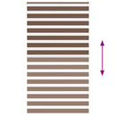 vidaXL zebrafüggönnyel barna szövetszélesség 125,9 cm poliészter