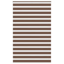 vidaXL zebrafüggönnyel barna szövetszélesség 135,9 cm poliészter