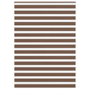 vidaXL zebrafüggönnyel barna szövetszélesség 155,9 cm poliészter