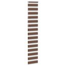 vidaXL zebrafüggönnyel barna szövetszélesség 45,9 cm poliészter