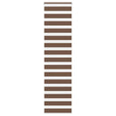 vidaXL zebrafüggönnyel barna szövetszélesség 50,9 cm poliészter