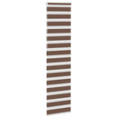 vidaXL zebrafüggönnyel barna szövetszélesség 50,9 cm poliészter