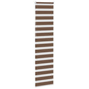 vidaXL zebrafüggönnyel barna szövetszélesség 55,9 cm poliészter