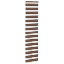 vidaXL zebrafüggönnyel barna szövetszélesség 60,9 cm poliészter