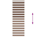 vidaXL zebrafüggönnyel barna szövetszélesség 65,9 cm poliészter