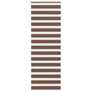 vidaXL zebrafüggönnyel barna szövetszélesség 80,9 cm poliészter